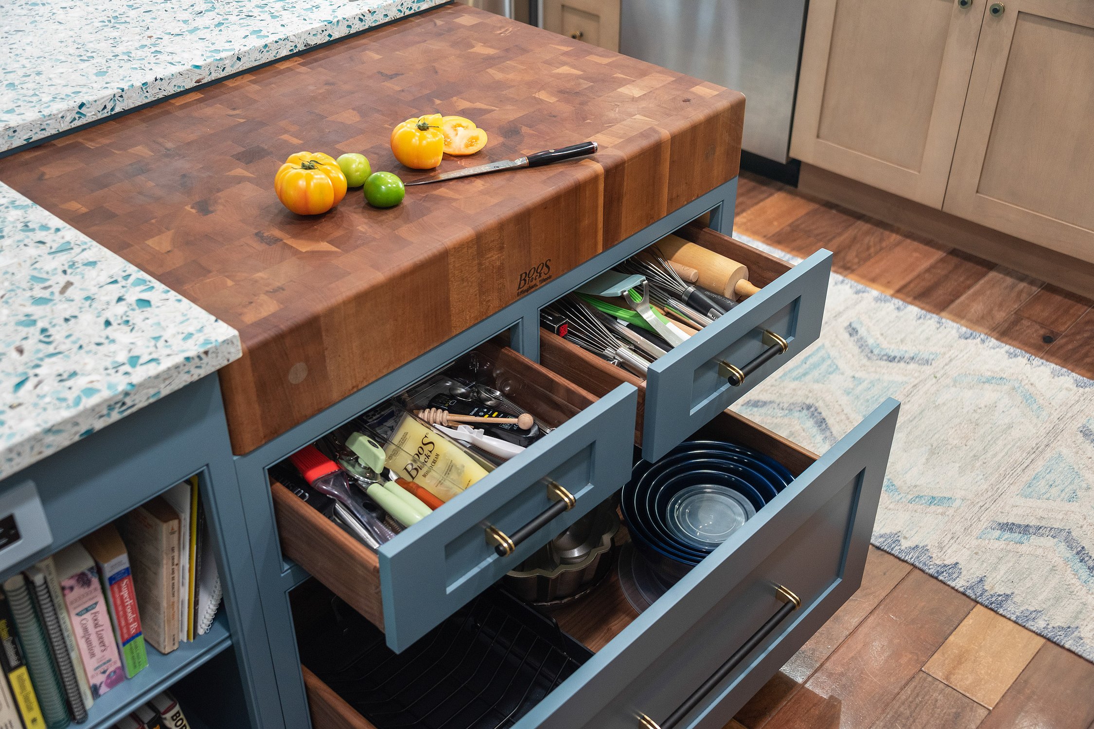 Coastal Kitchen and Bath Reno Looks to Water Views for Inspiration